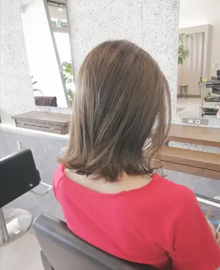 ミディアム カラー パーマ ヘアアレンジ ネイル キッズ メンズ マツエク・マツパ 6月オープン♪豊見城 Lodattu✁清水のヘアスタイル