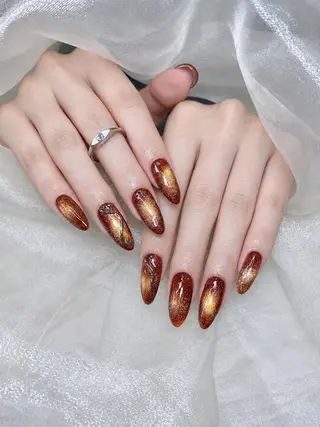 ネイル Gold Nail 千葉/風香のネイルデザイン