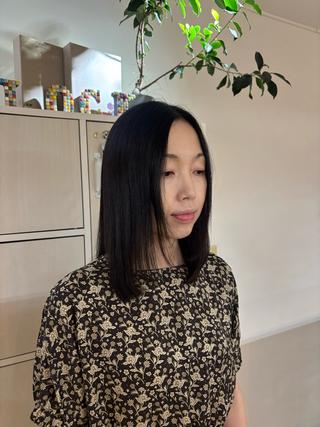 ミディアム HONOKA 【block*】のヘアスタイル