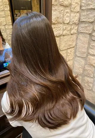 ロング ブリーチカラー⸜♡⸝ クルミ🐍のヘアスタイル
