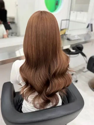 カラー 透明感カラー🎀艶髪 Anju/渋谷🎀のヘアスタイル