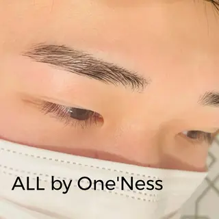 メンズ アイブロウ ワンネス トータルビューティーの眉毛・アイブロウイメージ