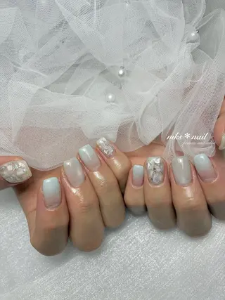 ネイル mks＊nail //  枚方長尾のネイルデザイン