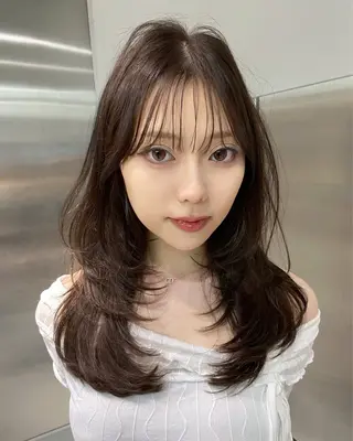 ユナ hearts.店長のヘアスタイル