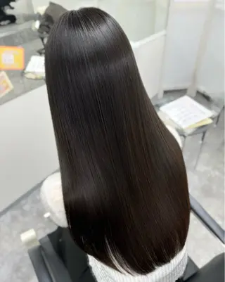 ロング 髪質改善メニュー 長井 美佐子のヘアスタイル