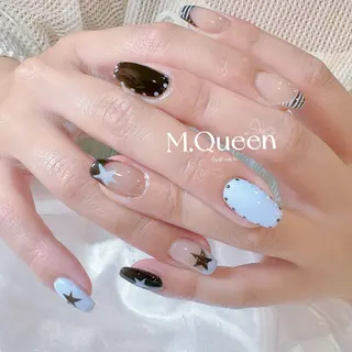 ネイル MQueen ネイルサロンのネイルデザイン