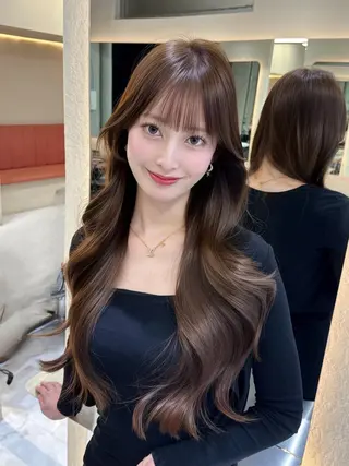ロング 🫧髪質改善 講師🫧🍎幹細胞のヘアスタイル