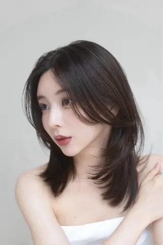 ミディアム ミディアムモデル 募集中/村上廉のヘアスタイル