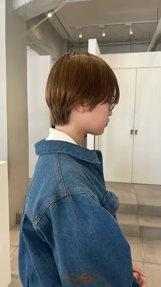 ショート e.n.u 烏丸山﨑 菜々実のヘアスタイル