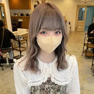 ミディアム Defi【梅田】 Hinataのヘアスタイル