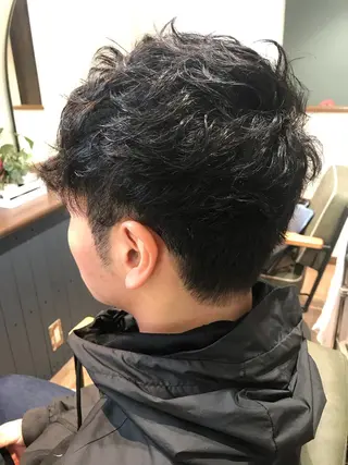 メンズ Ray hair 春日部のヘアスタイル