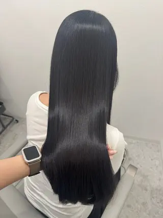 ロング 💎縮毛矯正/透明感 カラー💎椎葉みひろのヘアスタイル