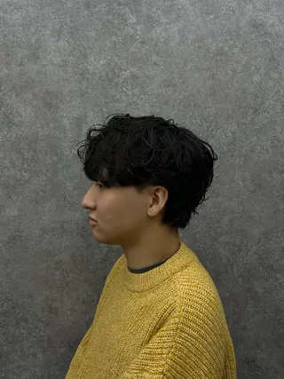 ショート パーマ 🔥フェザーパーマ 特化🔥勇斗のヘアスタイル
