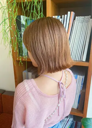 ショート 似合わせレイヤー/ ケアパーマ/高倉のヘアスタイル