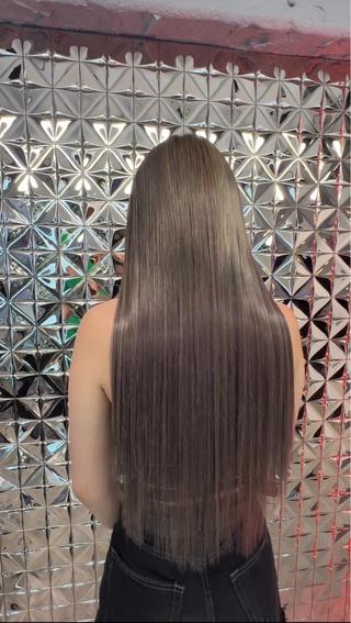 ロング カラー ヘアアレンジ Lovestasy 京都河原町店のヘアスタイル