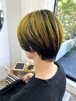 ショート カラー メンズ ⭐️当日OK⭐️ 岩田峻のヘアスタイル