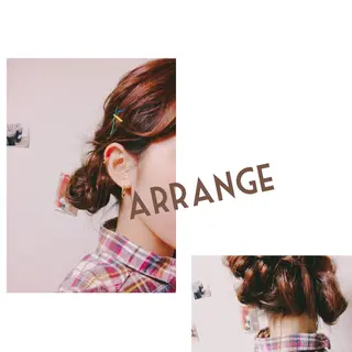ヘアアレンジ くるくるパーマ aikoのヘアスタイル
