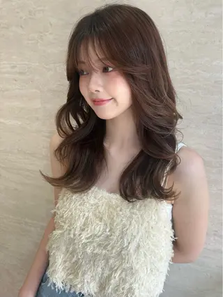 ミディアム PULSE ASAHIのヘアスタイル