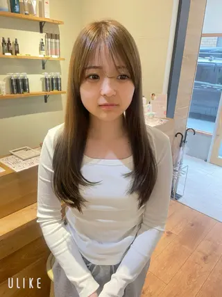 ロング 【ヘアケア特化型】 ネウィ京橋　juriのヘアスタイル
