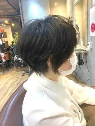 ショート 増山 大起のヘアスタイル