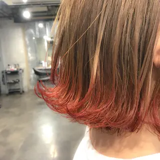 ミディアム カラー パーマ メンズ kenta GATTACAのヘアスタイル