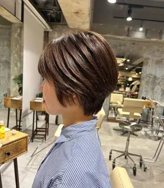 ショート 似合わせカット/ 青竹真璃亜のヘアスタイル