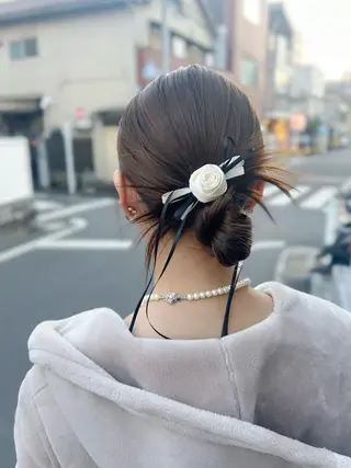 ヘアアレンジ ayu omochaのヘアスタイル