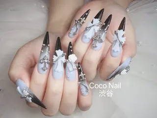 ネイル CoCo Nail 長さ出し専門店のネイルデザイン