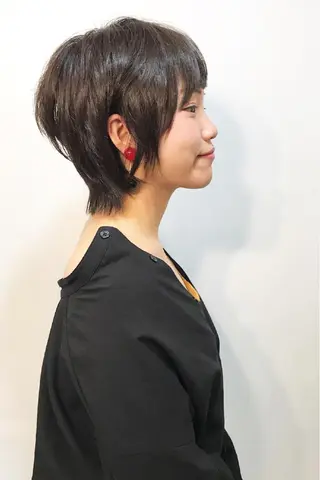 ショート カラー ⭐️バッサリカット モデル募集⭐️佐野のヘアスタイル