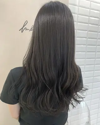 ロング カラー hubhair レイヤー/透明感のヘアスタイル