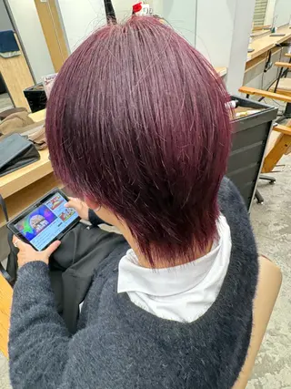カラー Libero 柏 あつきのヘアスタイル