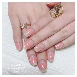 ミディアム ネイル 🐾enen style 🐾のネイルデザイン