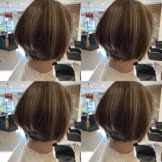 ショート カラー 浅川 実行のヘアスタイル