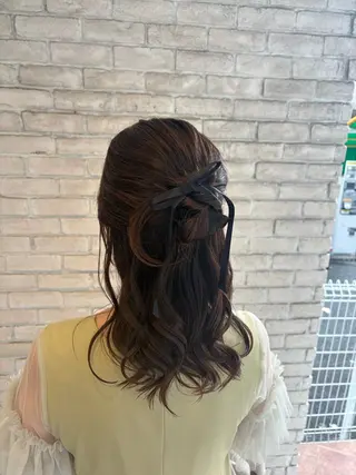 セミロング 🪐海外hair/パ ーマ/暖色/ミミ🌼のヘアスタイル