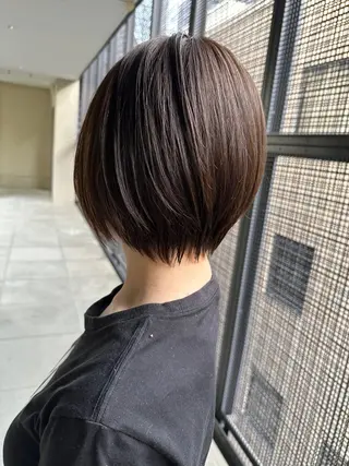 ショート 大内 志穂のヘアスタイル