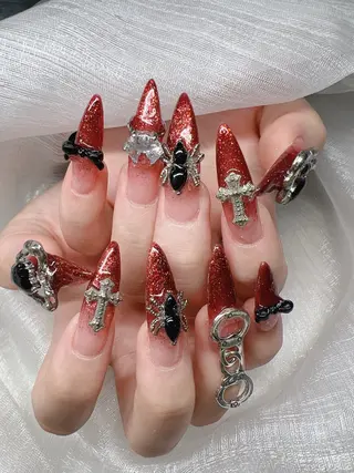 ネイル Lee Nails チップ長さだし専門店のネイルデザイン