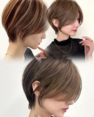 ショート カラー TOA／ 福岡JIL BLANのヘアスタイル