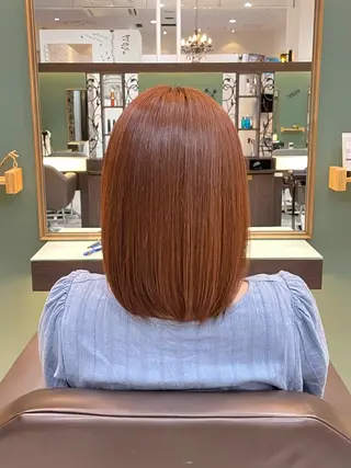 セミロング アールグランデ あやのヘアスタイル