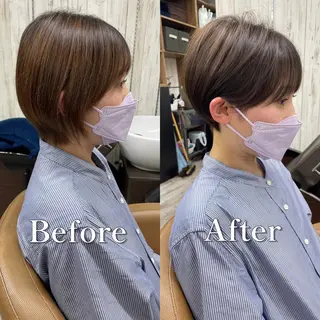 ショート 松尾 祐輝のヘアスタイル