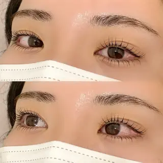 マツエク・マツパ io NANAのヘアスタイル