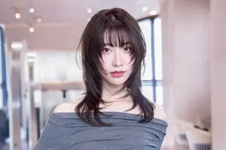 ミディアム ミディアムレイヤー/ 髪質改善/堅亘のヘアスタイル