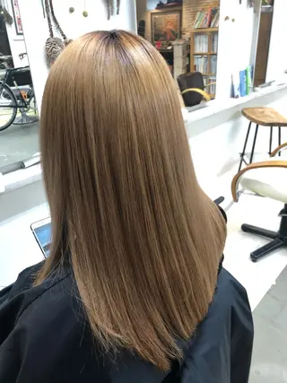 ロング Moca 〰️のヘアスタイル