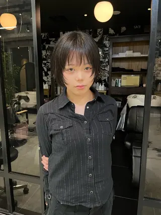 ショート 外国人風レイヤー 髪質改善Yukiのヘアスタイル