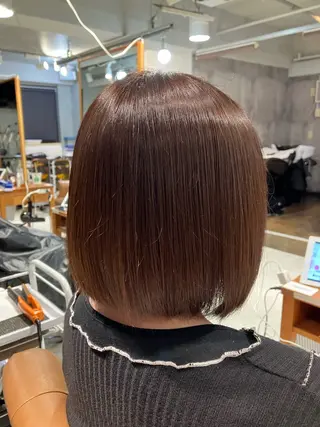 ショート カラー ヘアアレンジ 宇都宮美容室 ちなのヘアスタイル