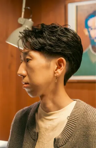 パーマ メンズ メンズカット募集中 いわたもえのヘアスタイル