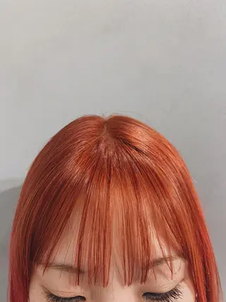 セミロング カラー ヘアアレンジ ボブパーマコテ巻き風 パーマNo1深江秀平のヘアスタイル