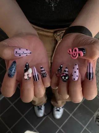 ネイル nano/きもかわ nail🐬🫧のネイルデザイン