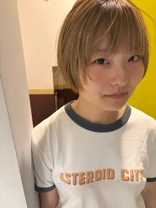 ショート 田中 隼斗のヘアスタイル