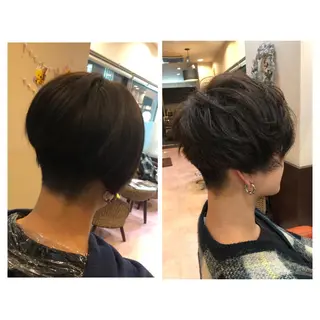 ショート やまぐち まりんのヘアスタイル