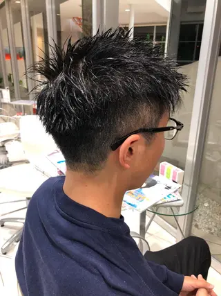 ショート メンズ メンズ特化AMITY SHINGOのヘアスタイル